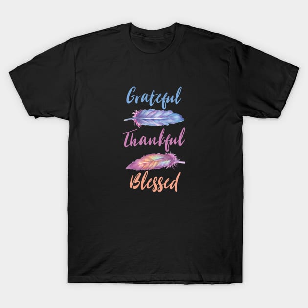 Grateful Thankful Blessed Awesome Jesus Costume T-Shirt by Ohooha